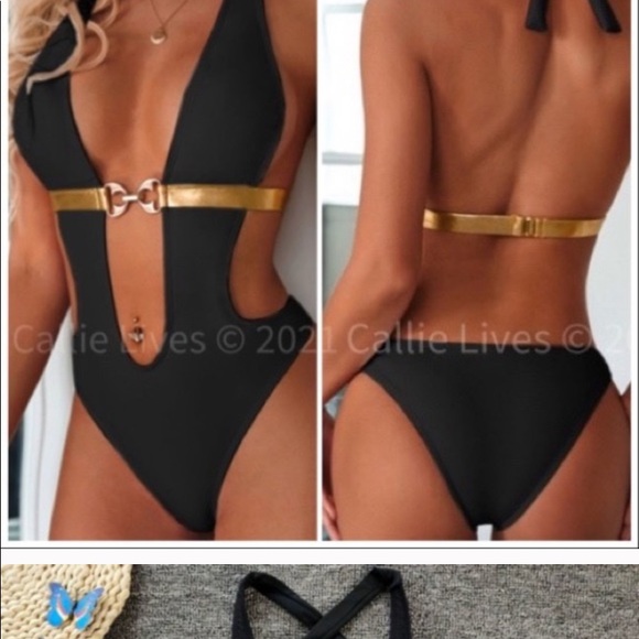 SAMPLE BLACK BEAUTY WITH GOLD BELT - Picture 3 of 7